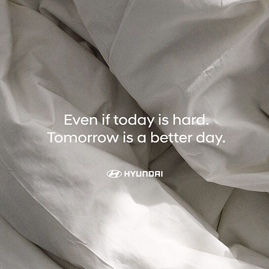 Even if today is hard. Tomorrow is a better day
