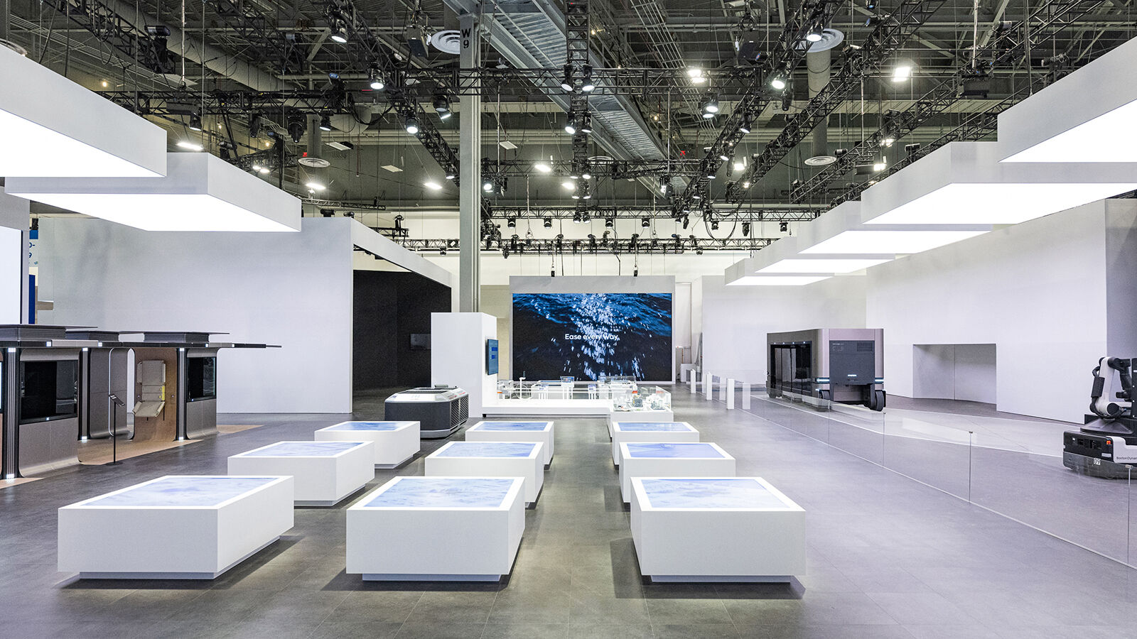 Hyundai Motor exhibition hall at CES 2024