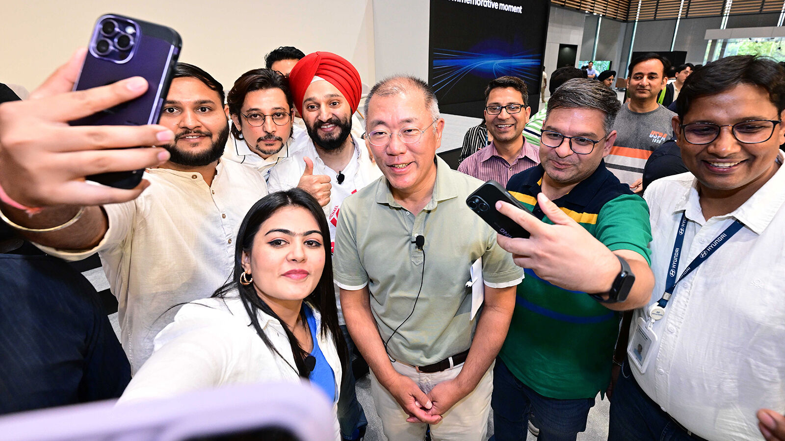Hyundai Motor Group Executive Chair Euisun Chung Visits India to Underline Mid-to long-term Mobility Strategic Commitments
