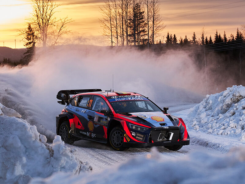 Hyundai Motorsport WRC Report: Round 2 Rally Sweden