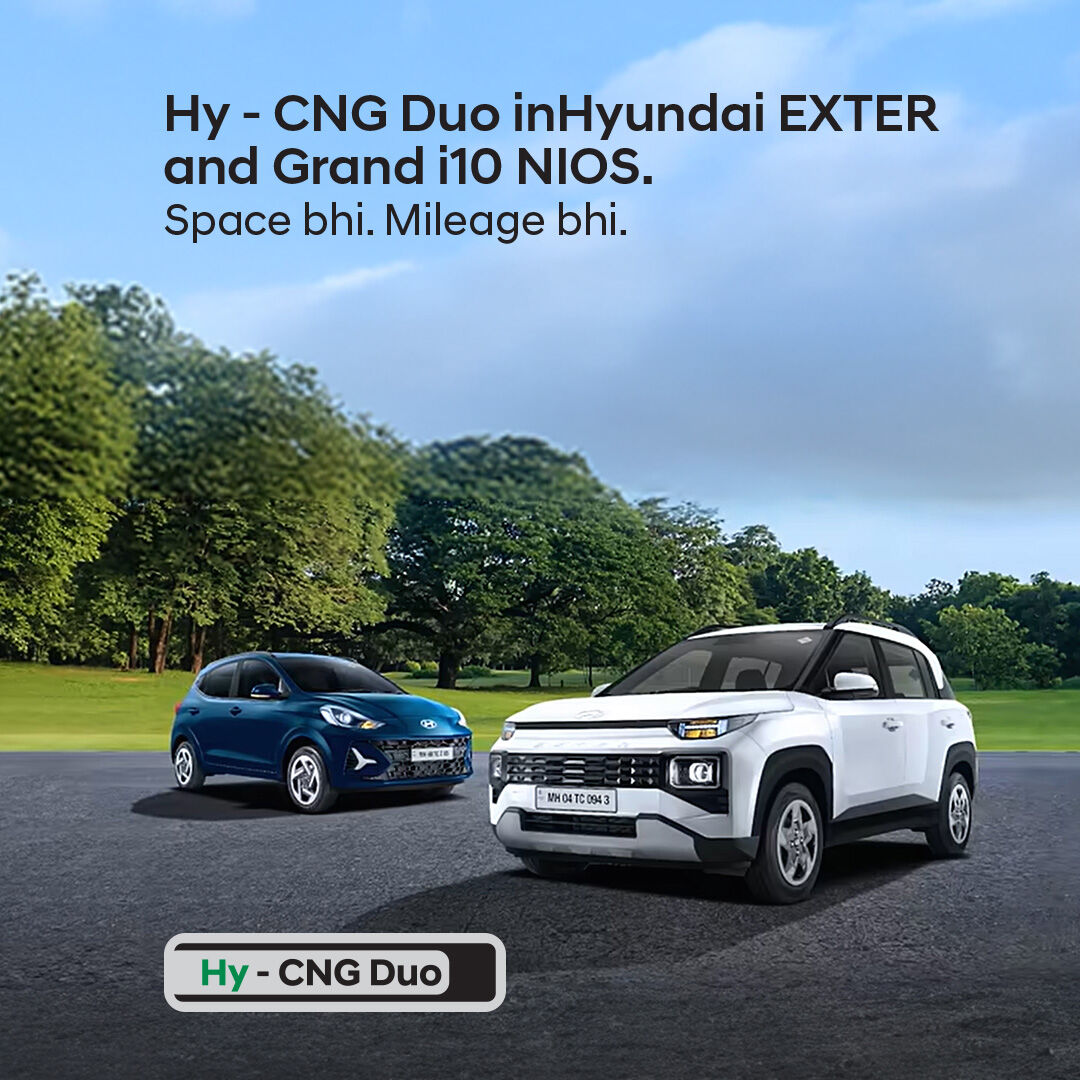 Grand i10 Nios and Exter Hy-CNG DUO 2024