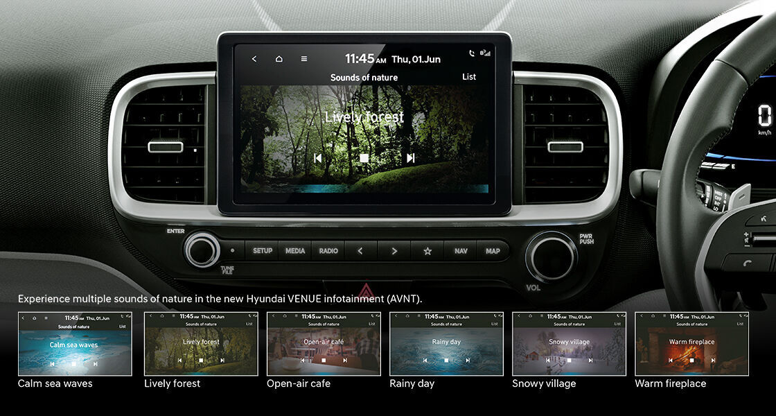 Hyundai Venue Ambient Sounds of Nature