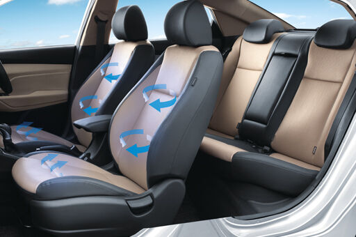 Verna Interior Sporty Powerful Sedan Hyundai India