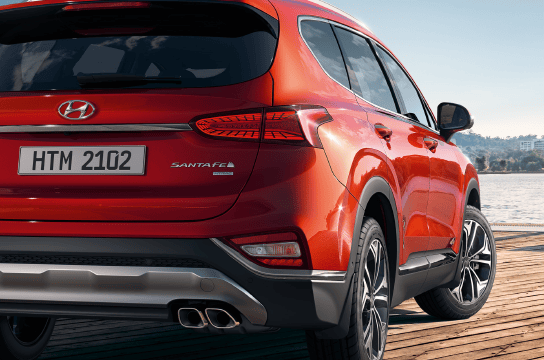 Arrière SUV Santa Fe 2021