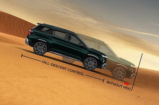 Hill descent control (HDC)