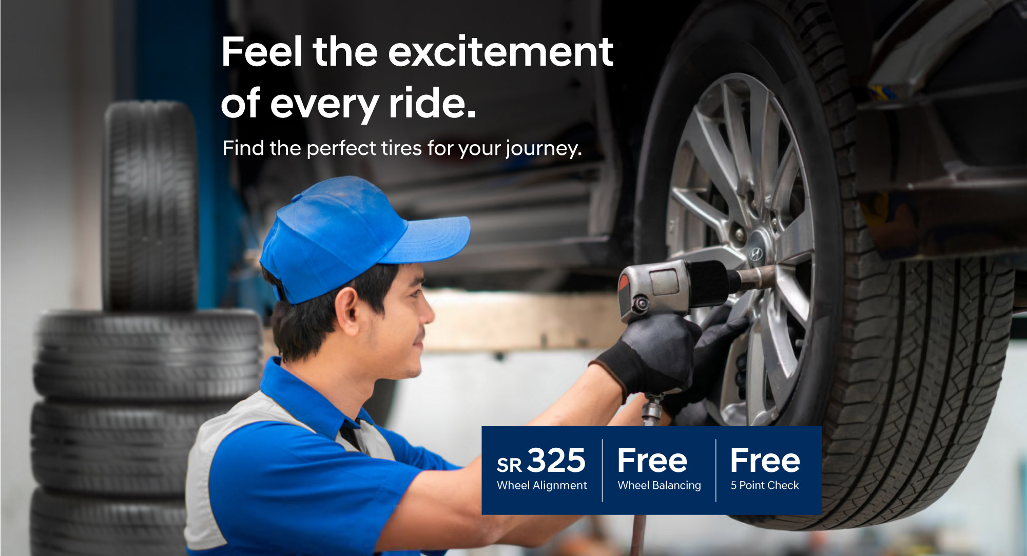 Feel the excitement of every ride. Find the perfect tires for your journey.