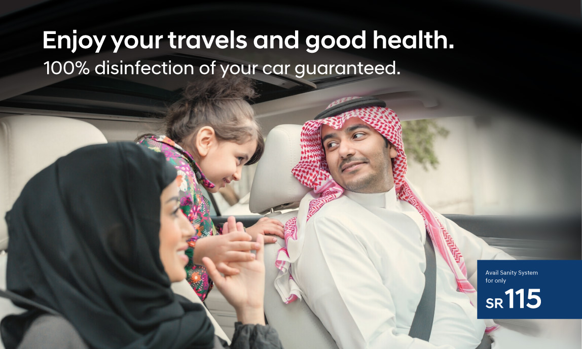 Enjoy your travels and good health! 100% disinfection of your car guaranteed.