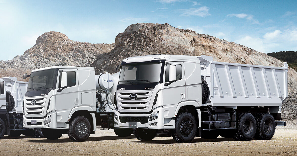 Construction Truck : 7 m³ Mixer | Commercial Vehicle | Hyundai Nigeria