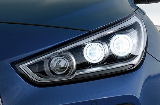 Hyundai i30 deals led headlights