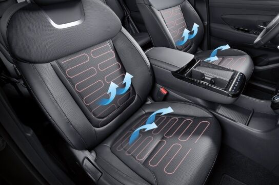 Front Heated and Ventilated Seats