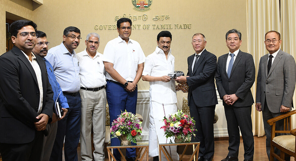 Executive Chair Chung meets with Hon’ble Chief Minister of Tamil Nadu M.K. Stalin