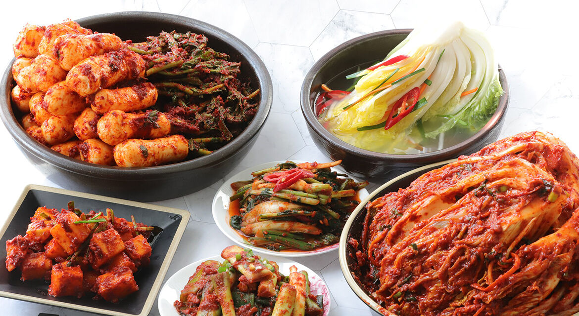 There are lots of different types of kimchi that can be eaten with a wide range of dishes 