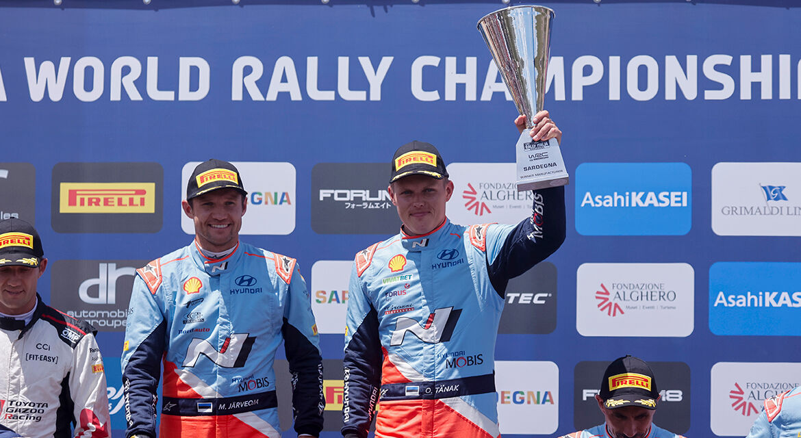 Ott Tänak and Martin Järveoja takes the victory at Rally Italia Sardegna
