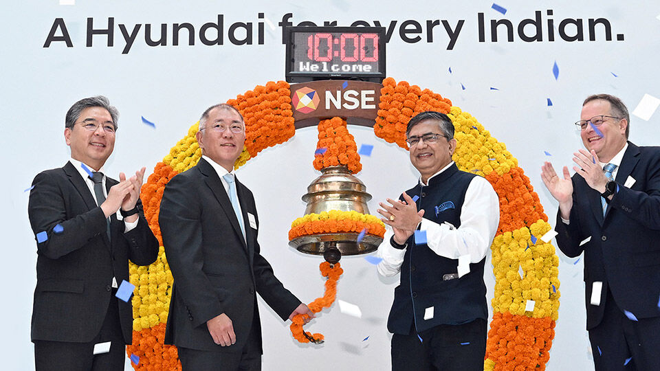 Hyundai Motor India Makes History with India’s Largest IPO and Plans to Expand Investment and Localize EV Supply Network