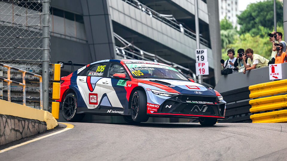 Hyundai Takes 2024 TCR World Tour Drivers’ title at iconic Macau street circuit