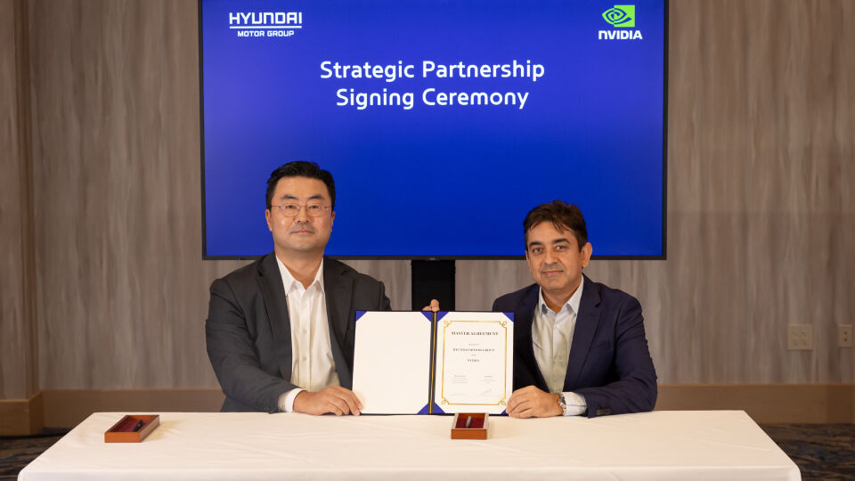 Hyundai Motor Group Partners with NVIDIA to Accelerate Development of AI Solutions for Future Mobility