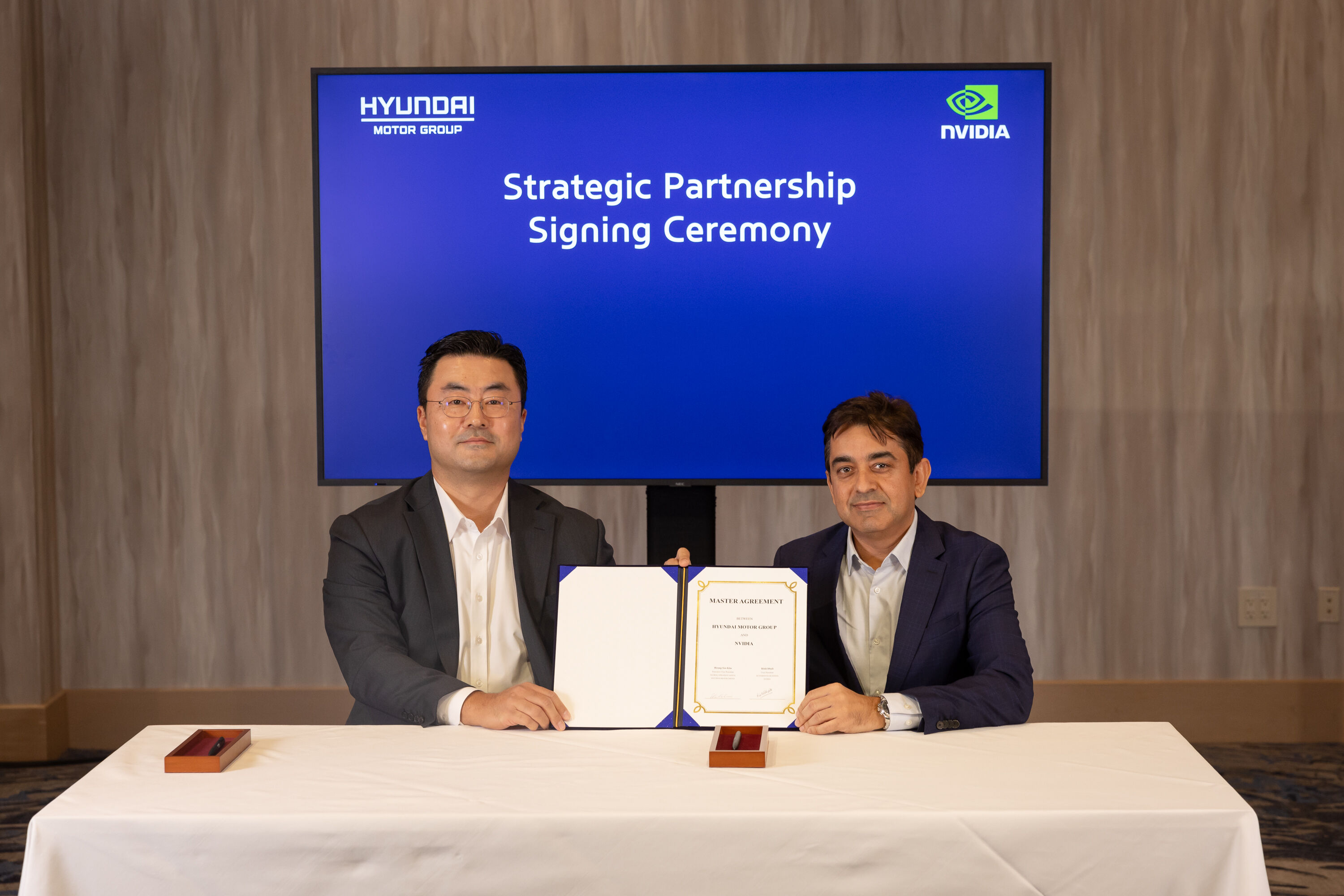 #Hyundai Motor Group announced strategic partnership with NVIDIA